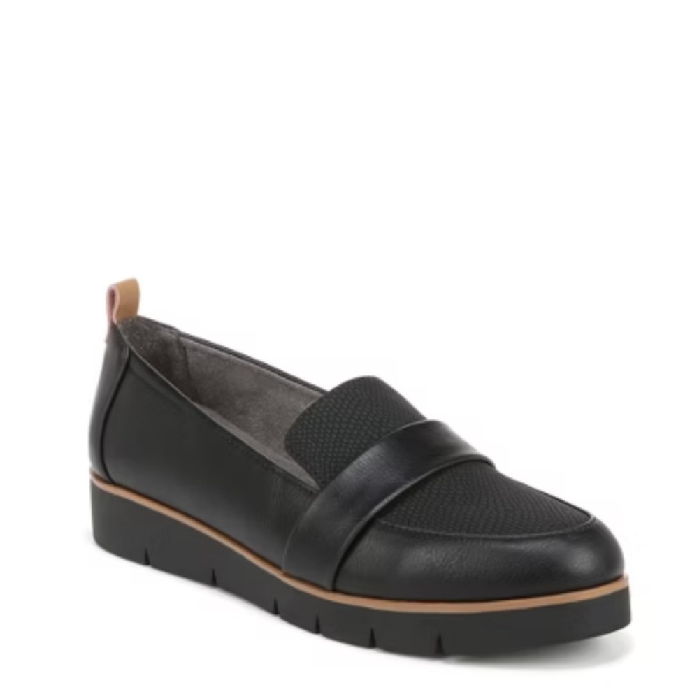 Dr. Scholl's Women’s Size 8.5 M. Webster Slip On Loafer. Black & Tan. Like NEW!